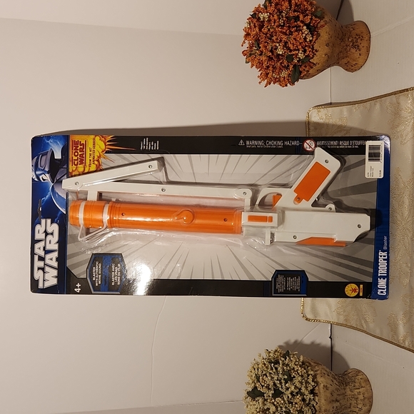 Star Wars - The Clone Wars - Clone Trooper Blaster with Sound - Picture 1 of 11